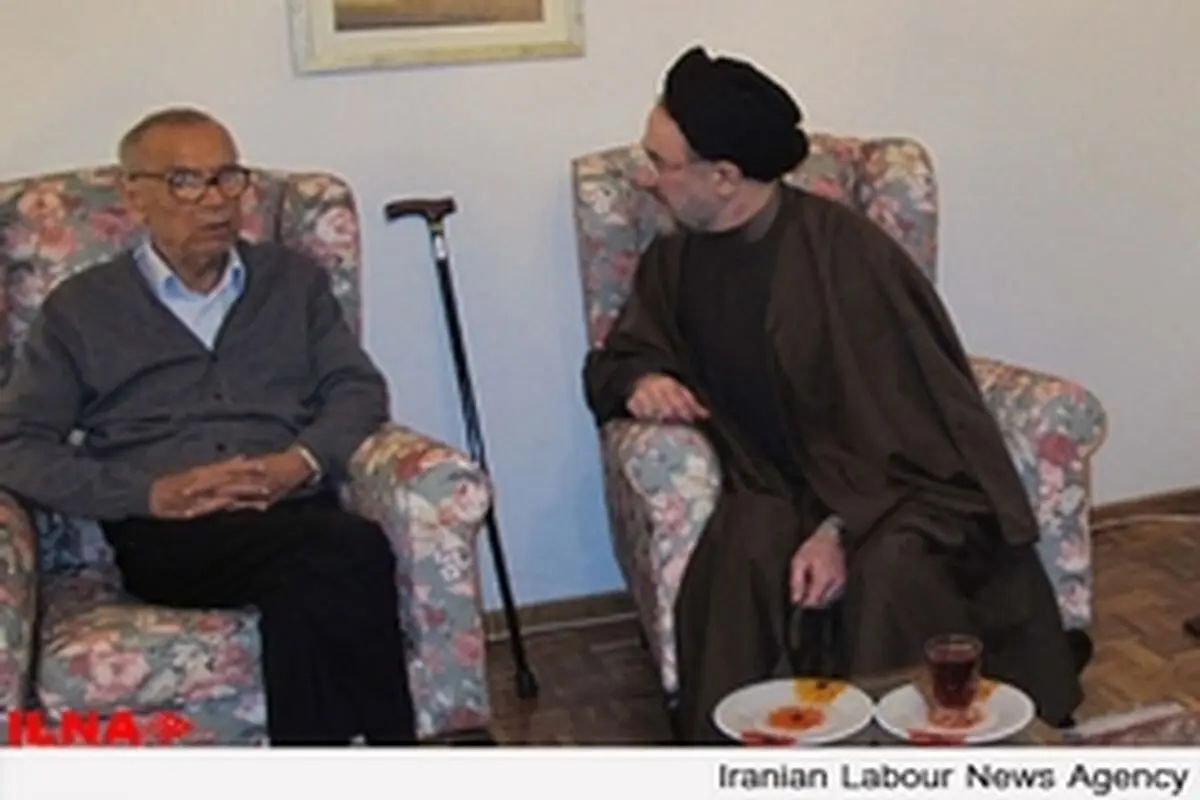 عیادت سید محمد خاتمی از علی شریعتمداری
