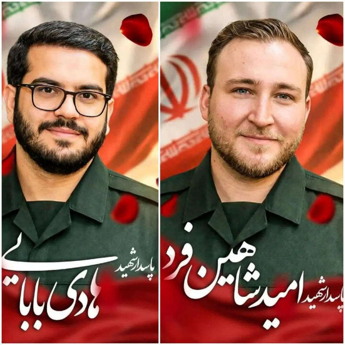 تشییع پیکر ۲شهید در شهرهای پارس آباد و جعفر آباد استان اردبیل