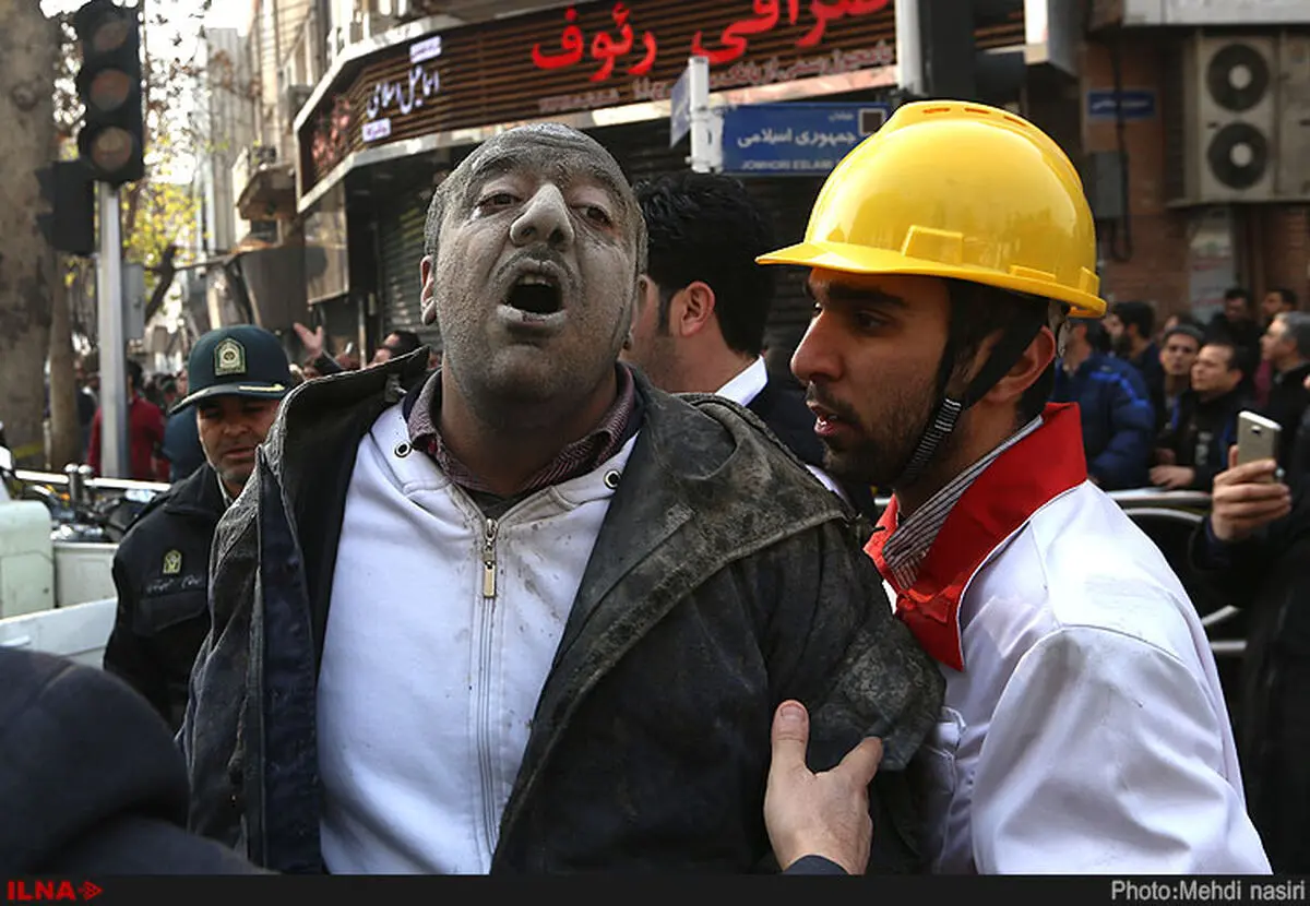 تعداد مصدومان حریق در ساختمان پلاسکو به 70 نفر رسید