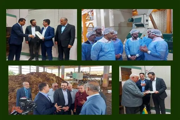 بازدید مدیرعامل بانک کشاورزی از طرح های بزرگ کشاورزی خوزستان و قدردانی از مشتریان برتر استان