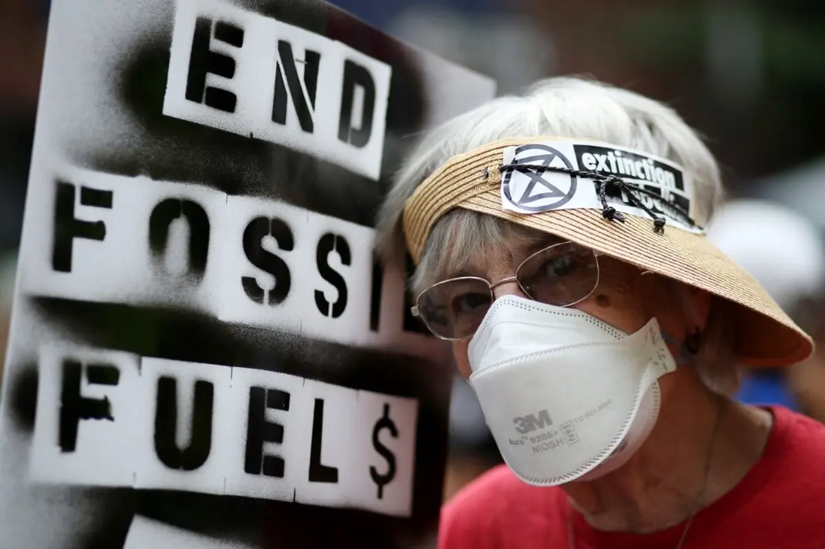 تظاهرات هزاران نفر در آمریکا در اعتراض به بی‌توجهی به تغییرات اقلیمی