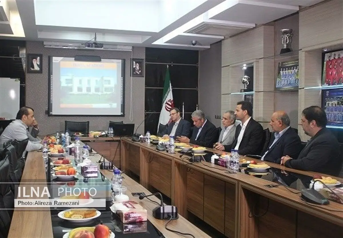 بازدید دبیرکل کمیته برگزاری جام جهانی ۲۰۲۰ از آکادمی ملی فوتبال+تصاویر