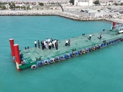نصب اسکله فلزی شناور در بندر پهل التزام عملی به درخواست‌های مردمی