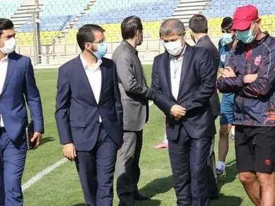 حضور مدیرعامل و عضو هیئت مدیره پرسپولیس در اردوی سرخپوشان