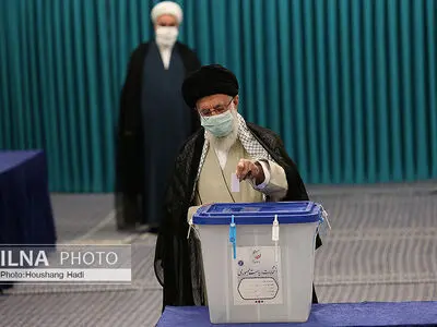 Iran’s Supreme Leader casts vote in presidential election