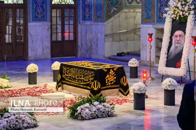 رواق دارالذکر؛ محل تدفین رهبر شهید انقلاب