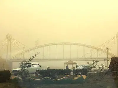 سیل و گردوغبار در خوزستان دیدار می‌کنند/تعطیلی مدارس برخی شهرها