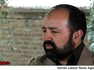 حضور مسعود حیدری در غرفه خبرگزاری ایلنا