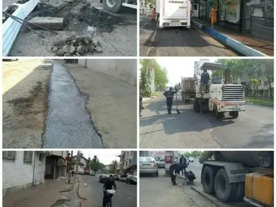 فعالیت‌های عمرانی شهر رشت شتاب گرفت  