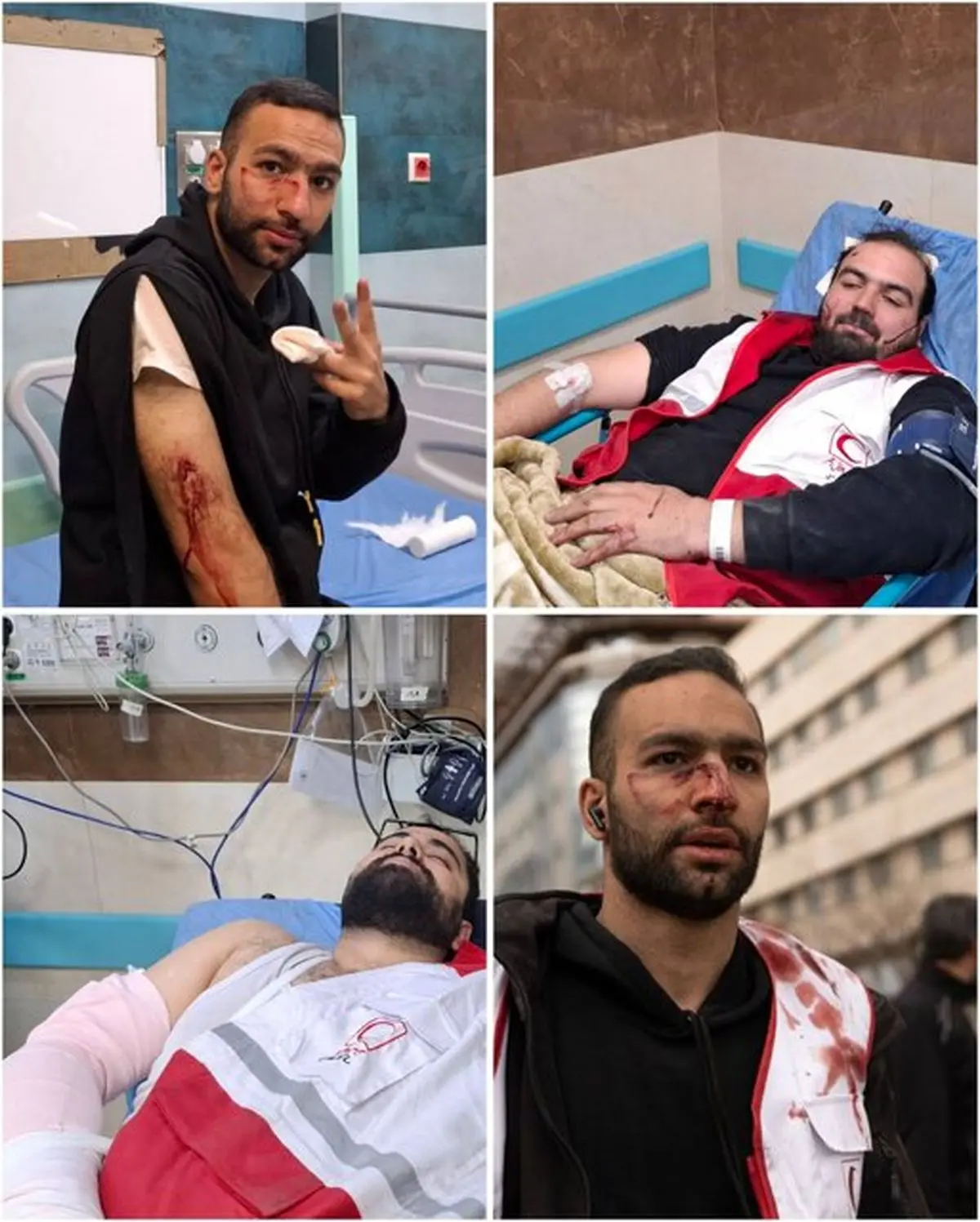 حمله هوایی به ۳ امدادگر هلال احمر حین امدادرسانی