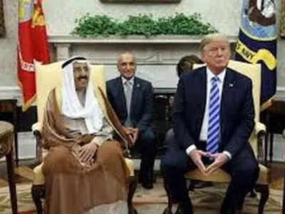توافق امیر کویت و ترامپ برای حل سریع بحران قطر
