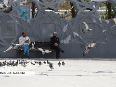 میدان امام حسین(ع) در روزهای کرونایی
