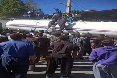 مرگ و مصدومیت ۲ کارگر جوشکار در انفجار مخزن سوخت تریلی