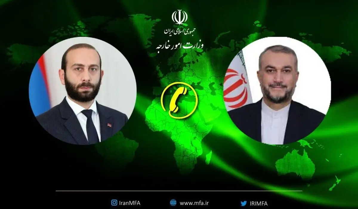 وزیر الخارجیة الإیراني یؤکد لنظیره الأرمني عدم جواز تواجد قوات أجنبیة في جنوب القوقاز  