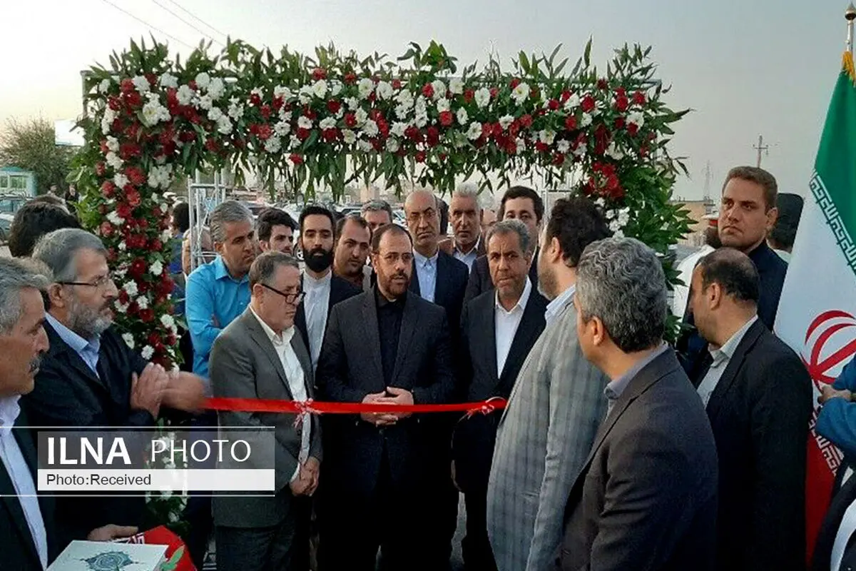 افتتاح قسمت اول جاده اک به اسفرورین در تاکستان