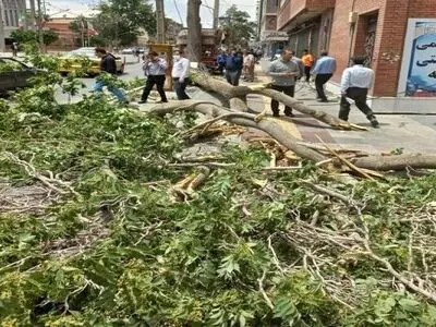 دو کارگر ساختمانی بر اثر وزش تندباد جان باختند