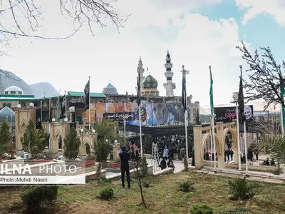 حال و هوای گلزار شهدای کرمان قبل از حضور شهید سپهبد قاسم سلیمانی