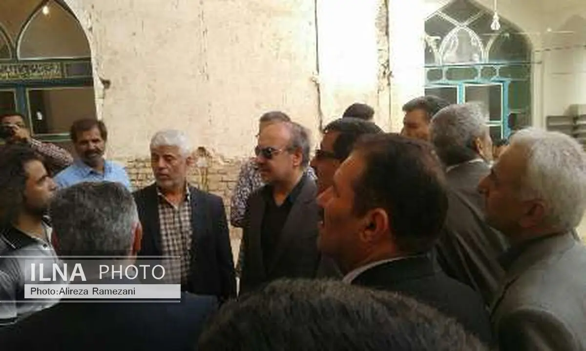 رئیس سازمان میراث فرهنگی از شهر زیر زمینی نوش‌آباد بازدید کرد