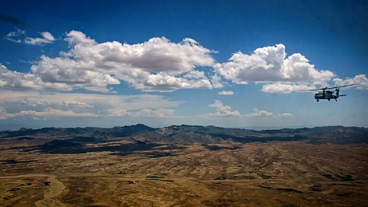 ۳ کشته در پی سقوط بالگرد در افغانستان