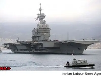 ناو هواپیمابر «شارل دوگل» فرانسه راهی خلیج فارس شد