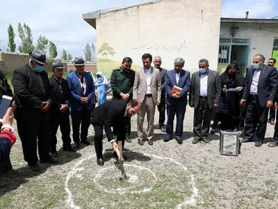 آغاز احداث مدرسه ۶ کلاسه در روستای نوران اردبیل