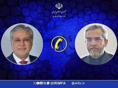 Acting Iran FM holds phone conversation with Pakistani FM talks Palestine