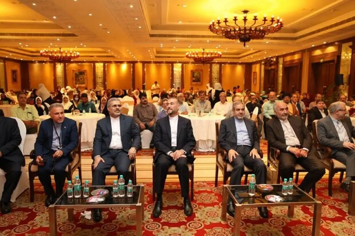 نشست امیرعبداللهیان با ایرانیان مقیم حیدرآباد هند برگزار شد