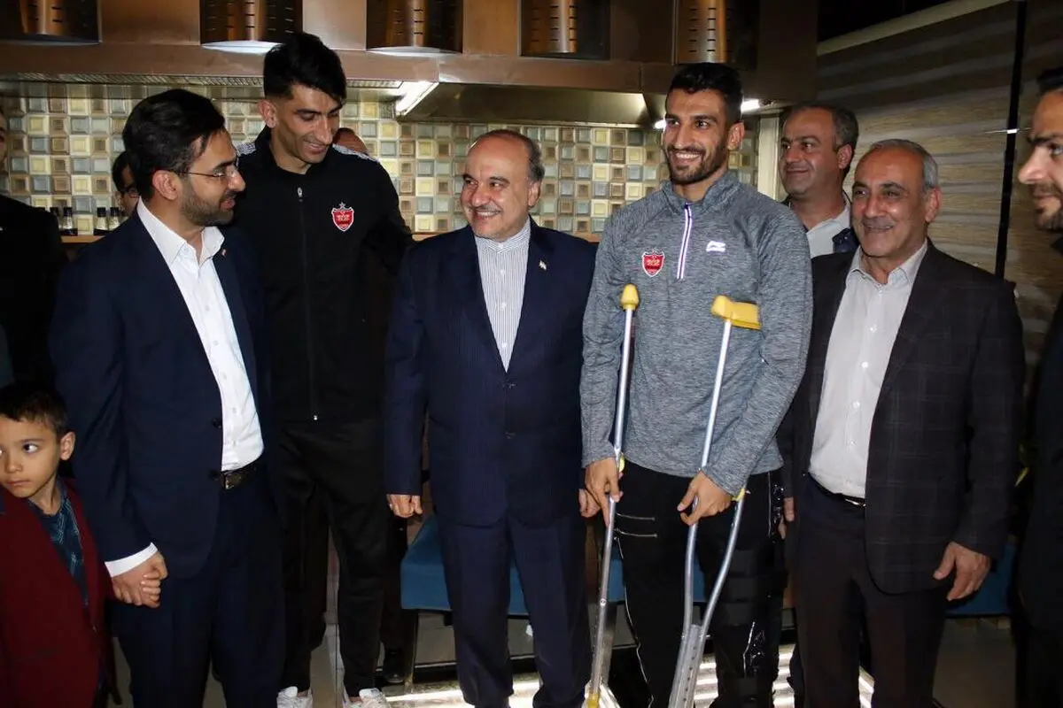 حضور سلطانی فر و جهرمی در اردوی پرسپولیس(عکس)