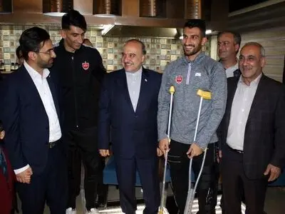 حضور سلطانی فر و جهرمی در اردوی پرسپولیس(عکس)