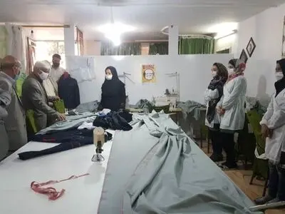 اشتغال ٣٠ نفر از بانوان نیشابور و فیروزه با حمایت فولاد خراسان