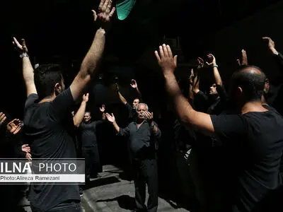 تاسوعای حسینی در بازار تهران