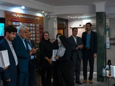 افتتاح بخش جدید دندانپزشکی درمانگاه شسبد برای بازنشستگان فولاد