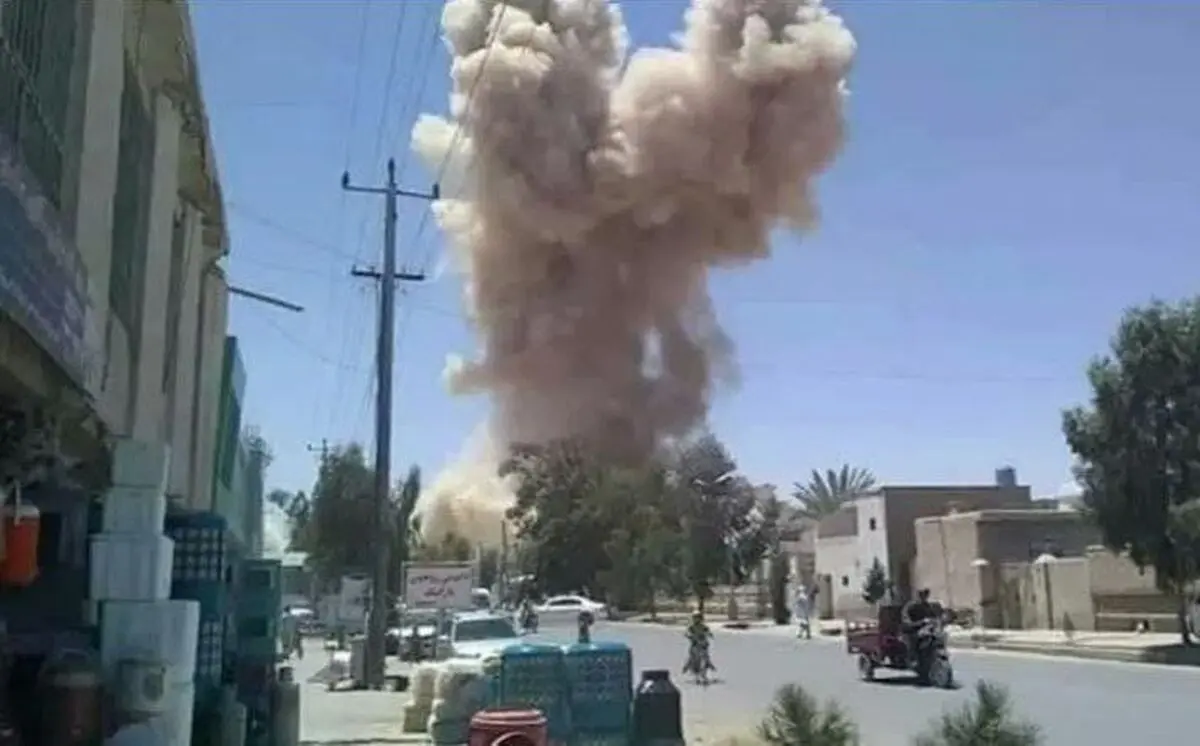 ‏وقوع انفجار در فیض‌آباد افغانستان
