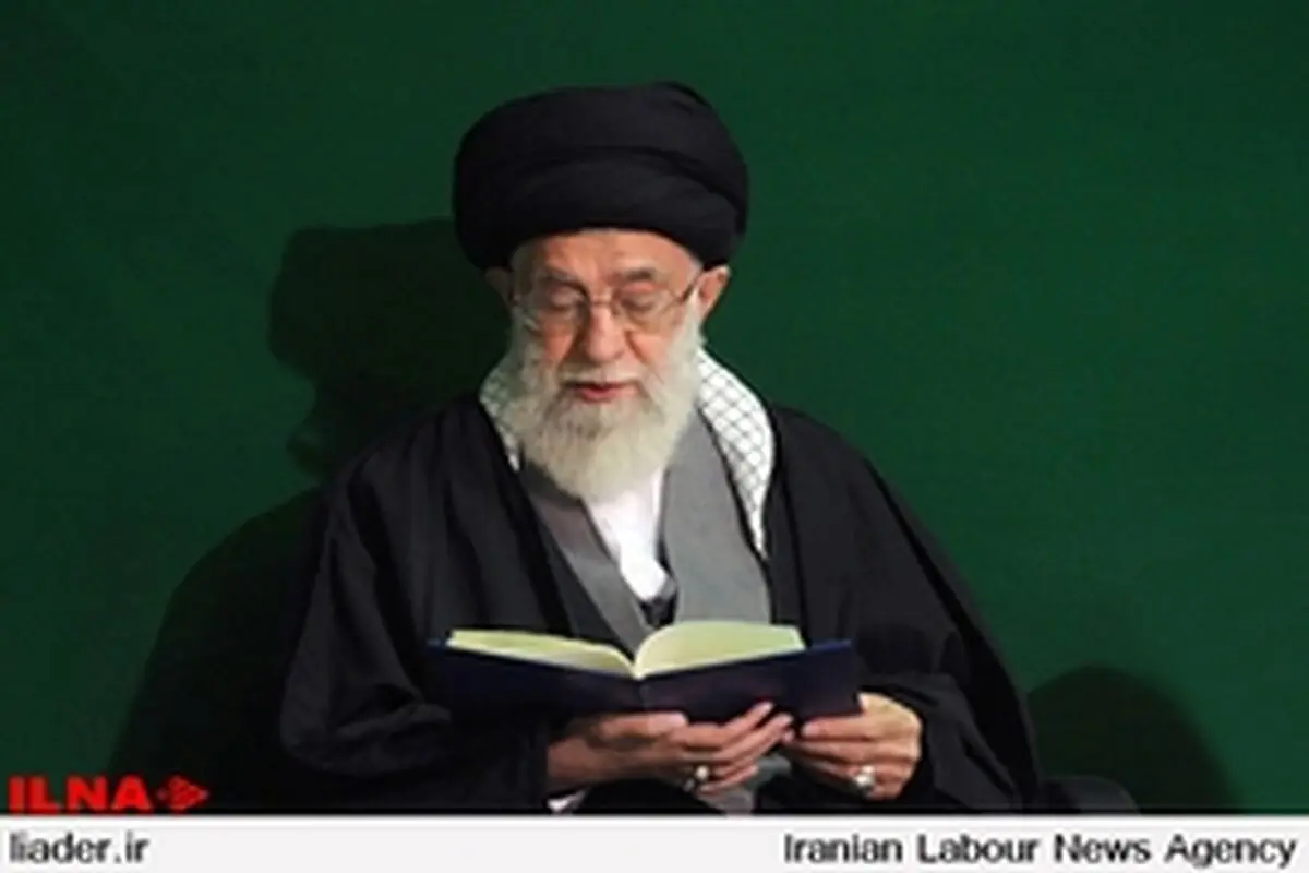مراسم عزاداری امشب در حضور مقام معظم رهبری