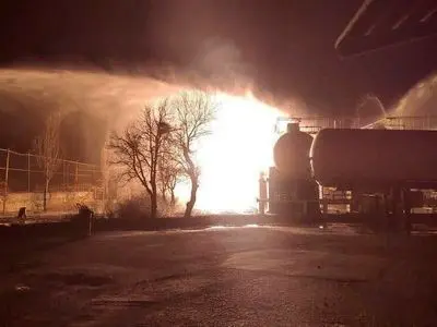 آتش سوزی در شرکت نیک گاز تبریز