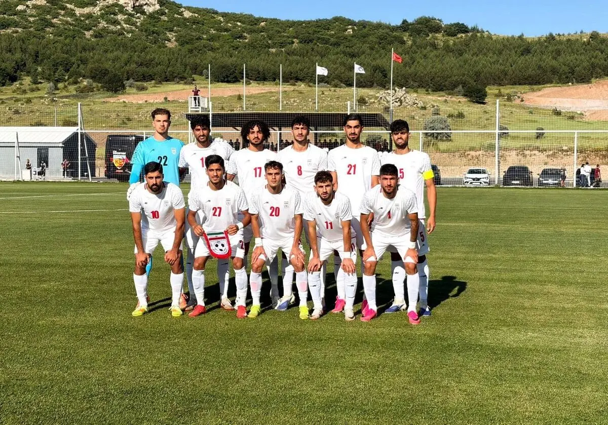 پیروزی تیم امید ایران مقابل کایسری‌اسپور