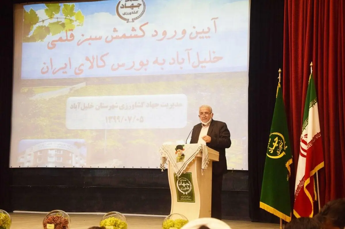 ضرورت توانمندسازی کشاورزان برای عرضه مستقیم و بدون واسطه محصول کشمش در بورس