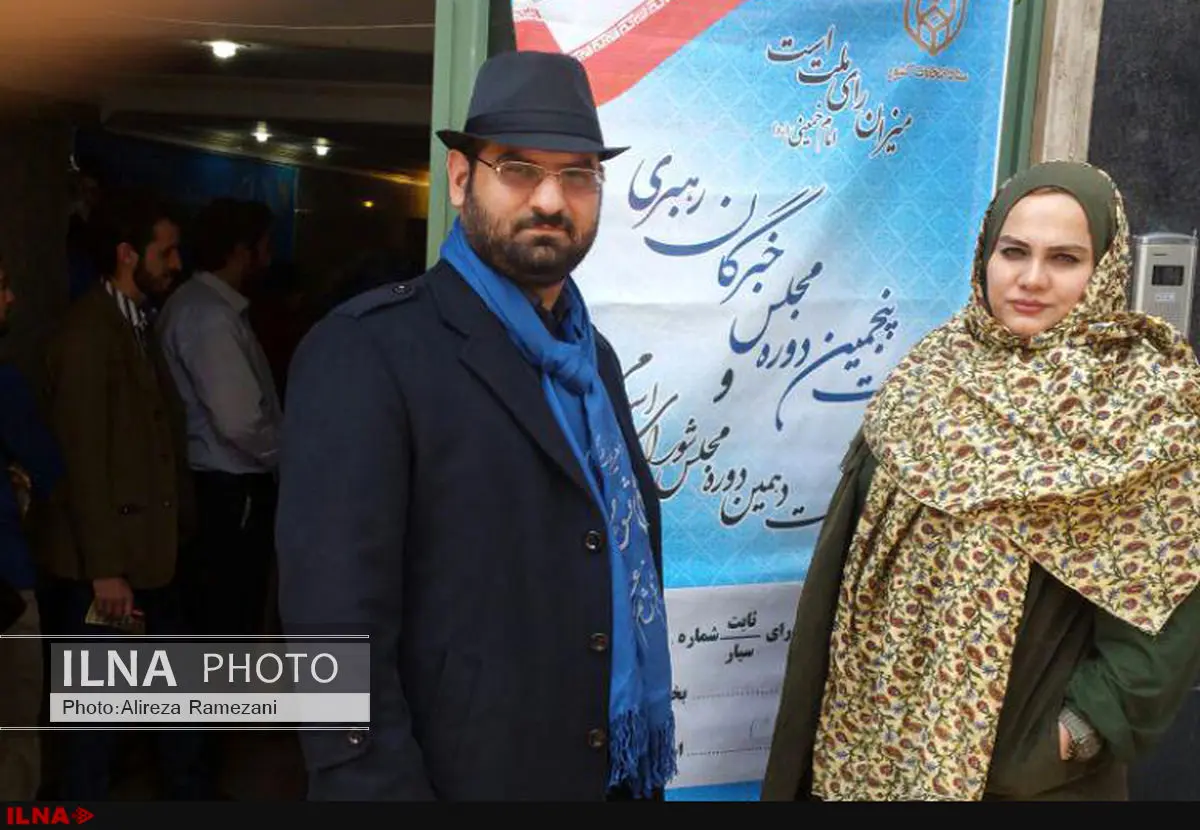 مهناز افشار و نرگس آبیار رای خود را به صندوق ریختند
