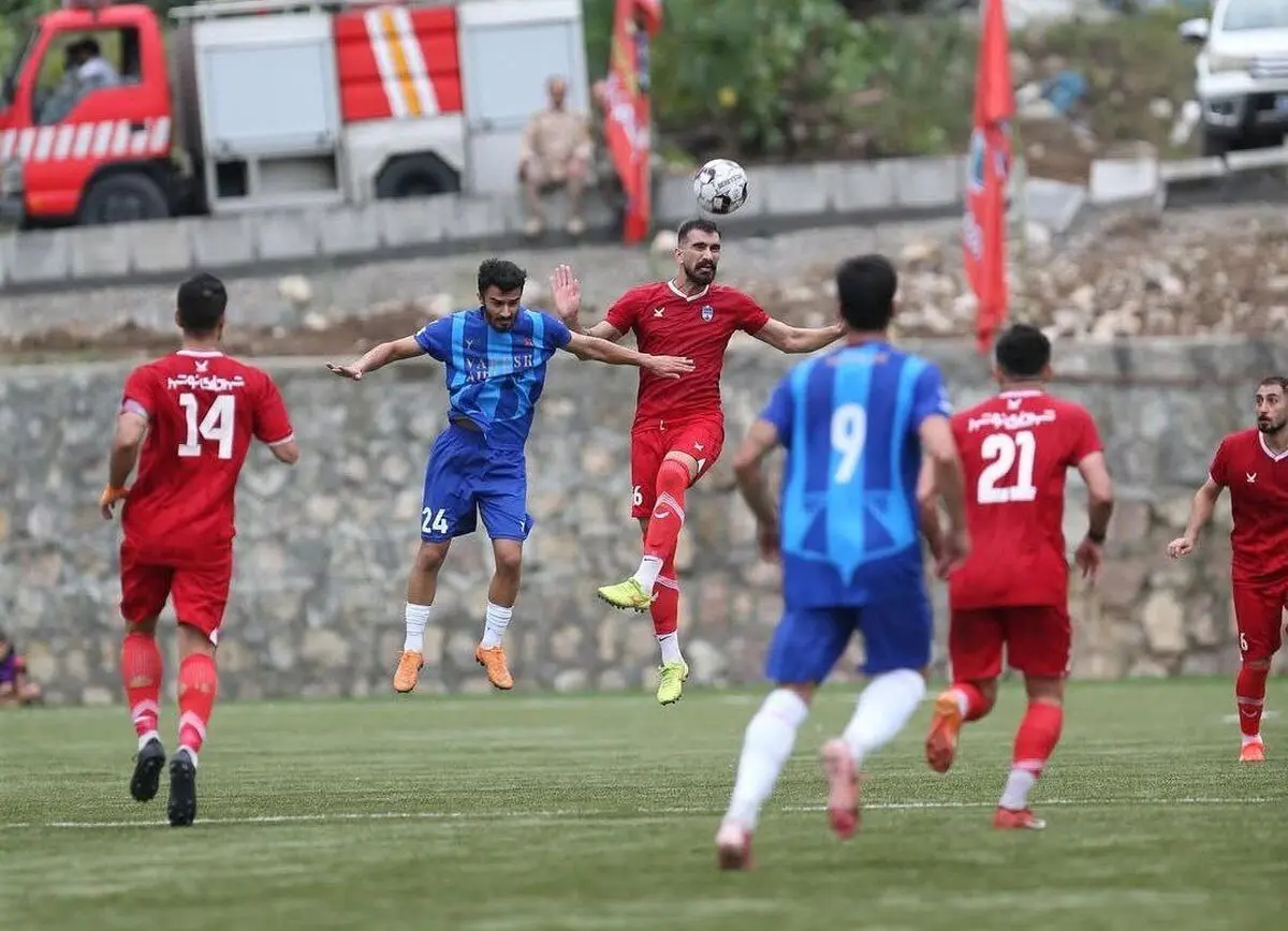 شهرداری نوشهر 0-1 نساجی: ببرهای مازندران به صدر رسیدند