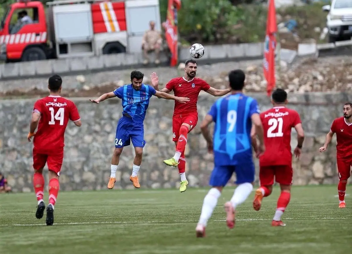 شهرداری نوشهر 0-1 نساجی: ببرهای مازندران به صدر رسیدند