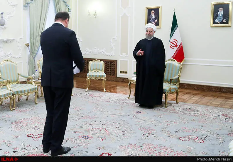 دیدار گئورگه لئوکا سفیر اکرودیته مولداوی در تهران 