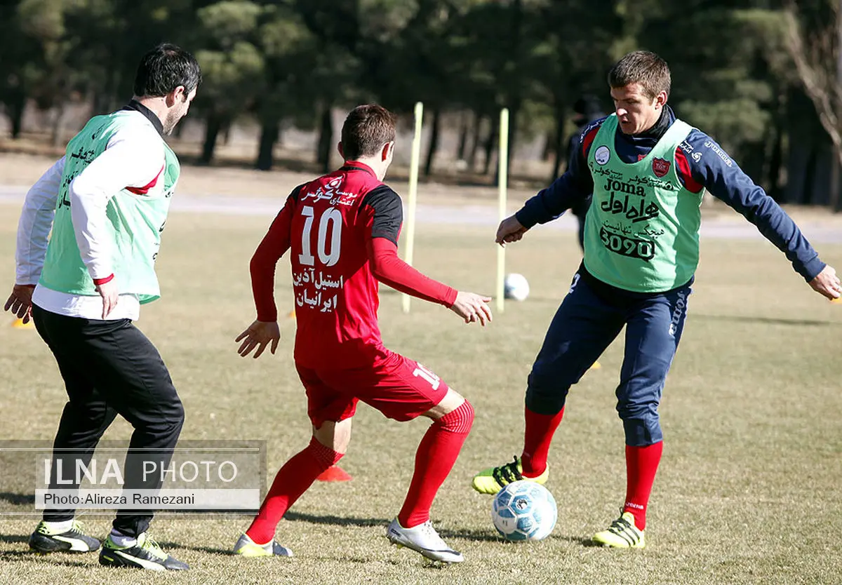 تمرین پنجشنبه پرسپولیس پشت درهای بسته