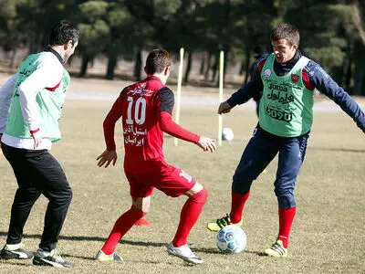 تمرین پنجشنبه پرسپولیس پشت درهای بسته