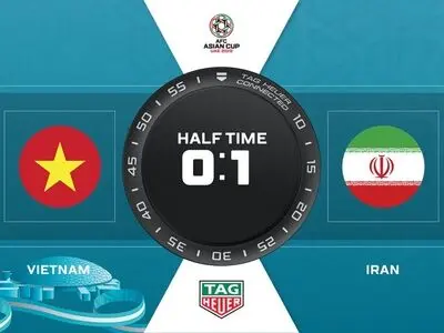 برتری مطلق ایران مقابل ویتنام در نیمه اول (آمار)