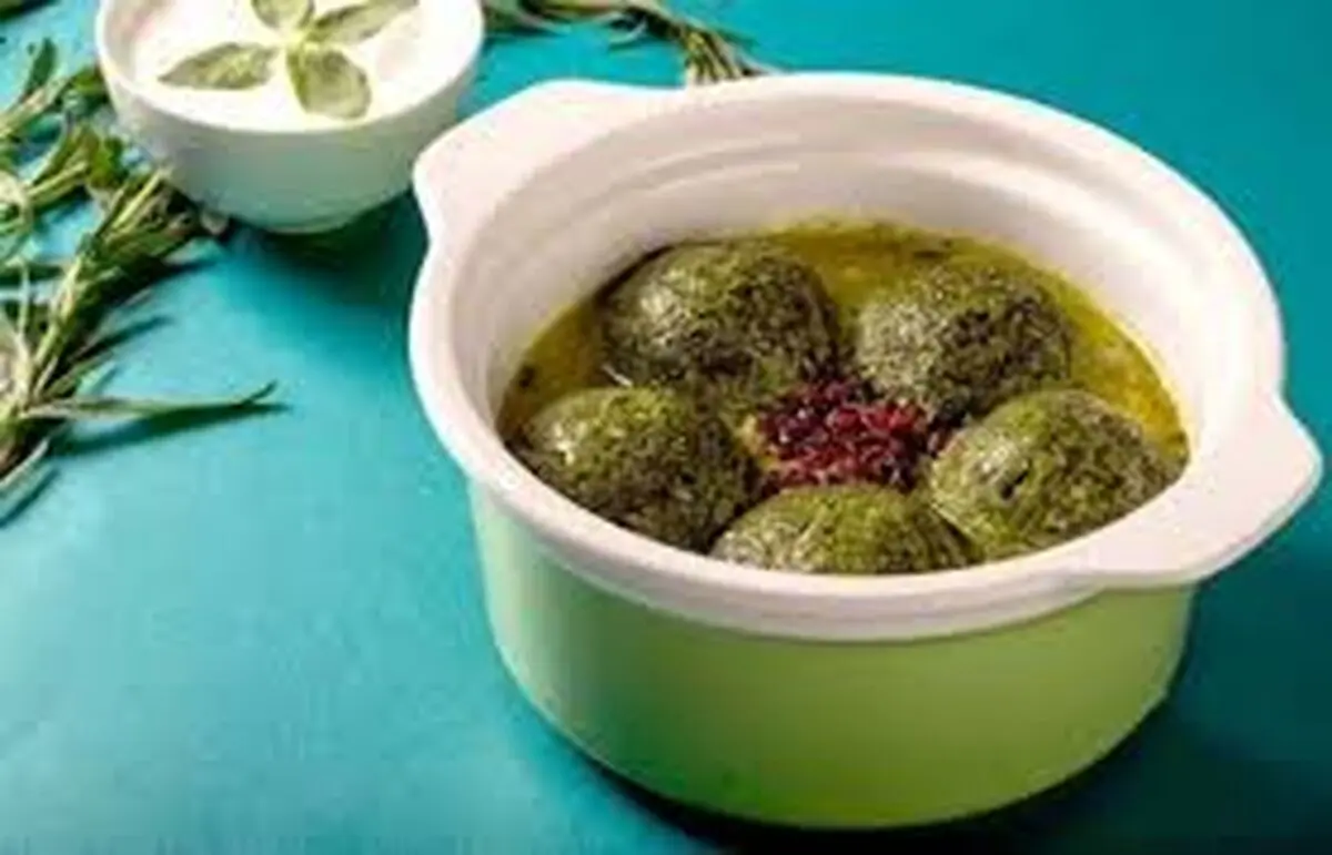 طرز تهیه کوفته قلقلی سبزیجات با یک سس خوشمره