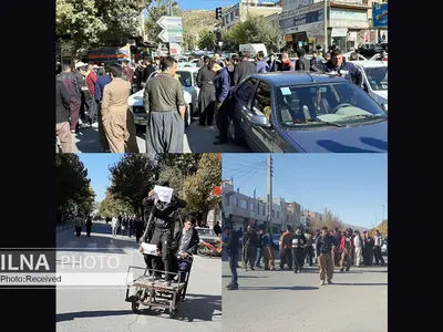 اعتراض کارگران مریوان به گرانی بنزین/ در تصمیم خود تجدیدنظر کنید
