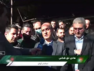 توضیحات استاندار گیلان درباره تخریب بازار رشت در پی ناآرامی های اخیر