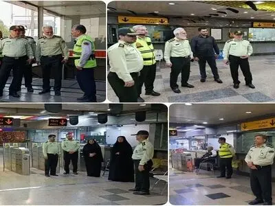 پوشش امنیتی و انتظامی ویژه مراسم سوگواری ۲۸ صفر در مصلای تهران