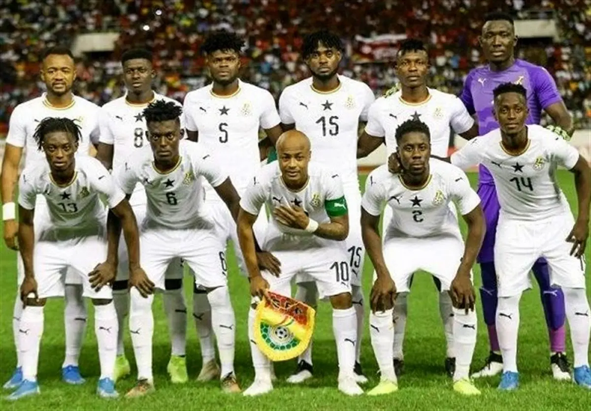 اعلام لیست غنا برای جام جهانی 2022