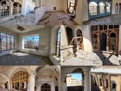 آسیب به قلب تاریخی سنندج/ بناهای شاخص و ثبت ملی شده در موج انفجار حملات هوایی آسیب دیدند